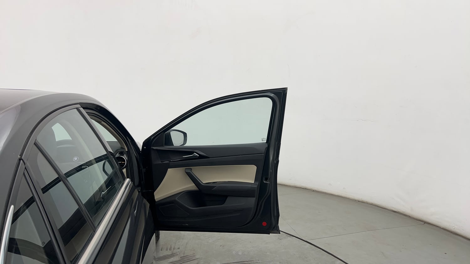 Used 2022 Skoda Slavia Style 1.0L TSI MT Petrol Manual interior RIGHT FRONT DOOR OPEN VIEW