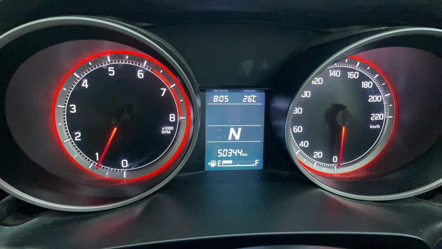 Used 2019 Maruti Suzuki Swift ZXi Plus AMT Petrol Automatic interior CLUSTERMETER VIEW