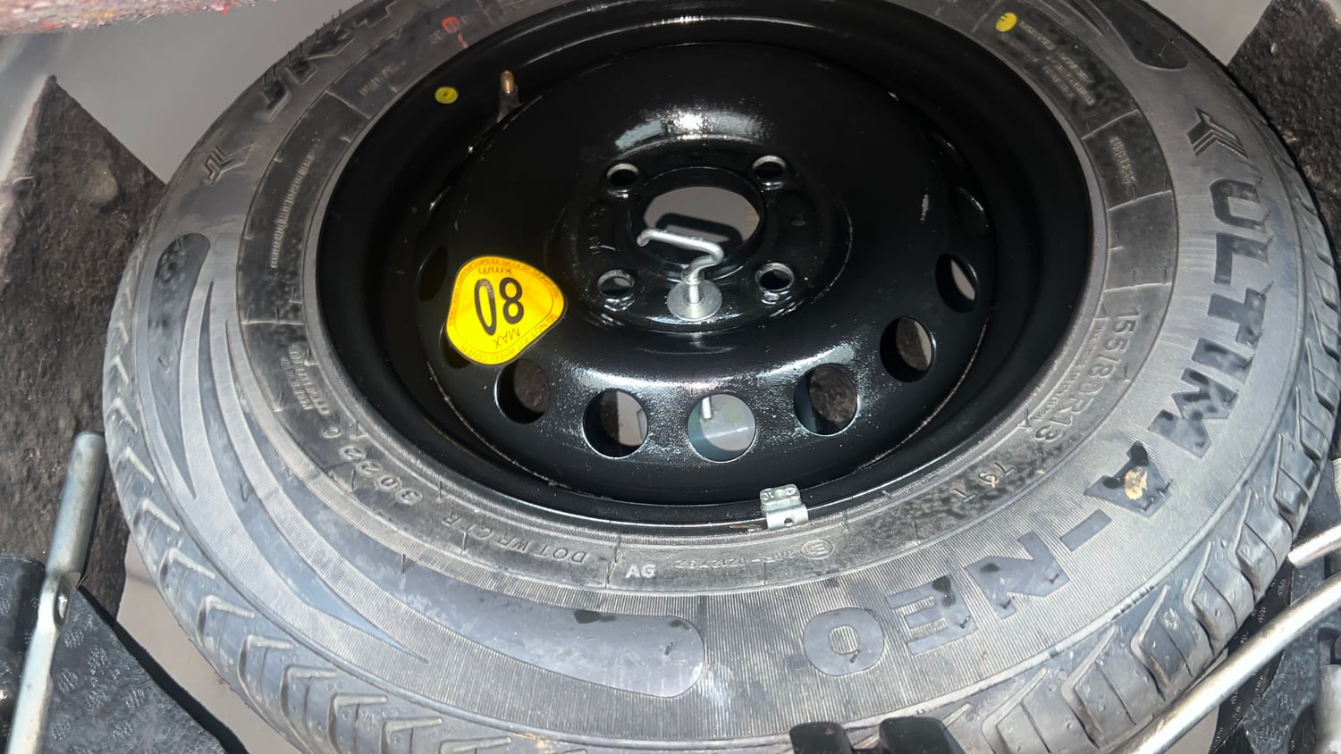 Used 2022 Tata Tigor XZ Plus CNG Cng Manual tyres SPARE TYRE VIEW