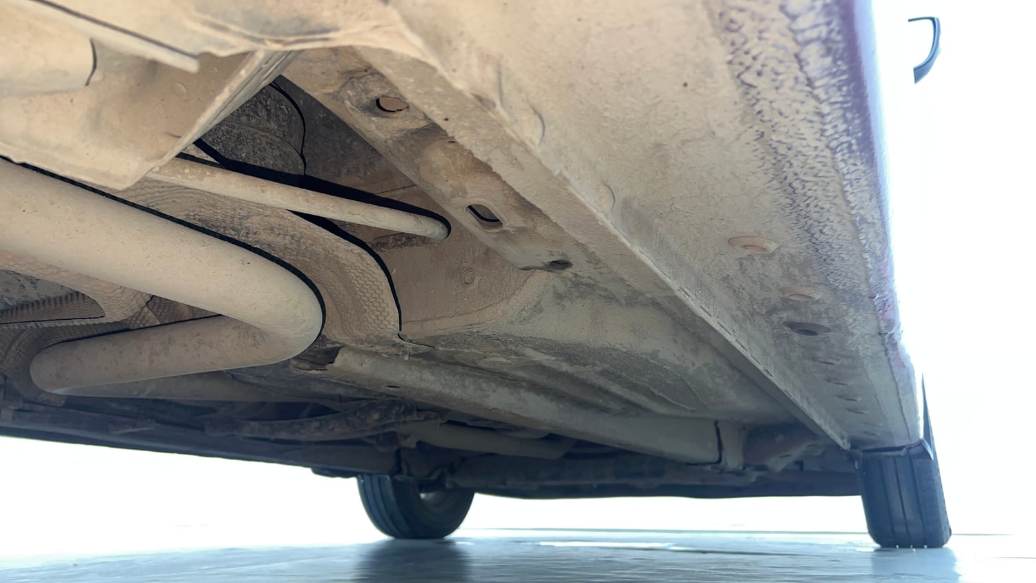 Used 2015 Ford Figo Titanium1.5 TDCi Diesel Manual extra REAR RIGHT UNDERBODY VIEW