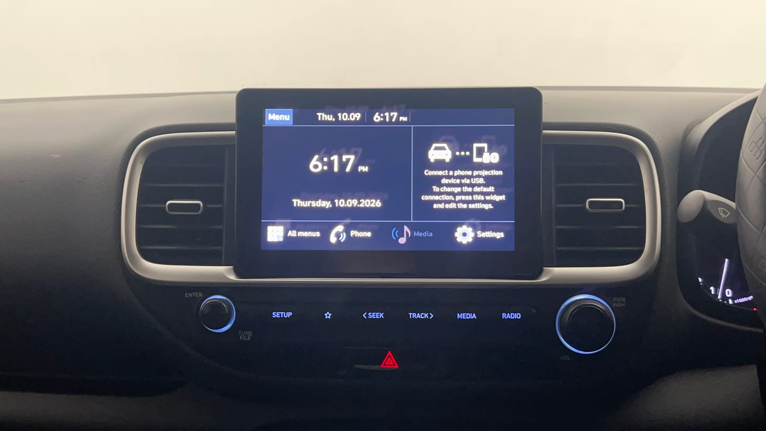 Used 2021 Hyundai Venue S Plus 1.2 Petrol Petrol Manual top_features Touch screen infotainment system