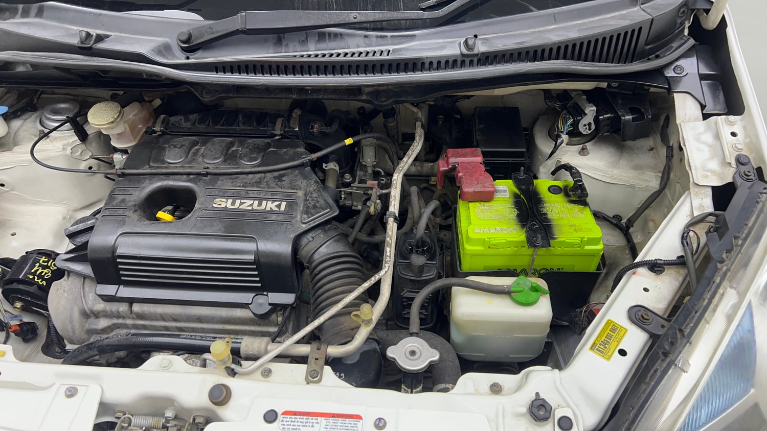 Used 2013 Maruti Suzuki Wagon R LXI Petrol Manual engine ENGINE LEFT SIDE VIEW