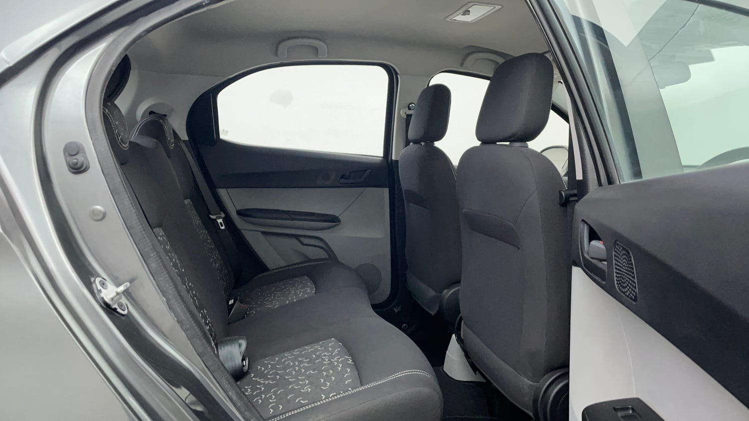 Used 2023 Tata Tiago XT (O) Petrol Manual interior RIGHT SIDE REAR DOOR CABIN VIEW