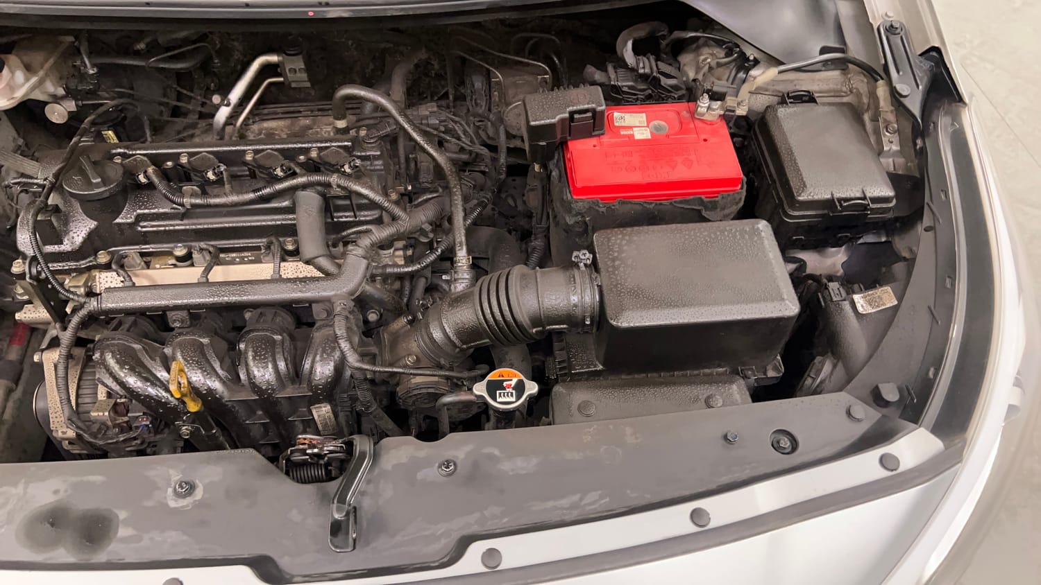 Used 2019 Hyundai Elite i20 Asta 1.2 (O) Petrol Manual engine ENGINE LEFT SIDE VIEW