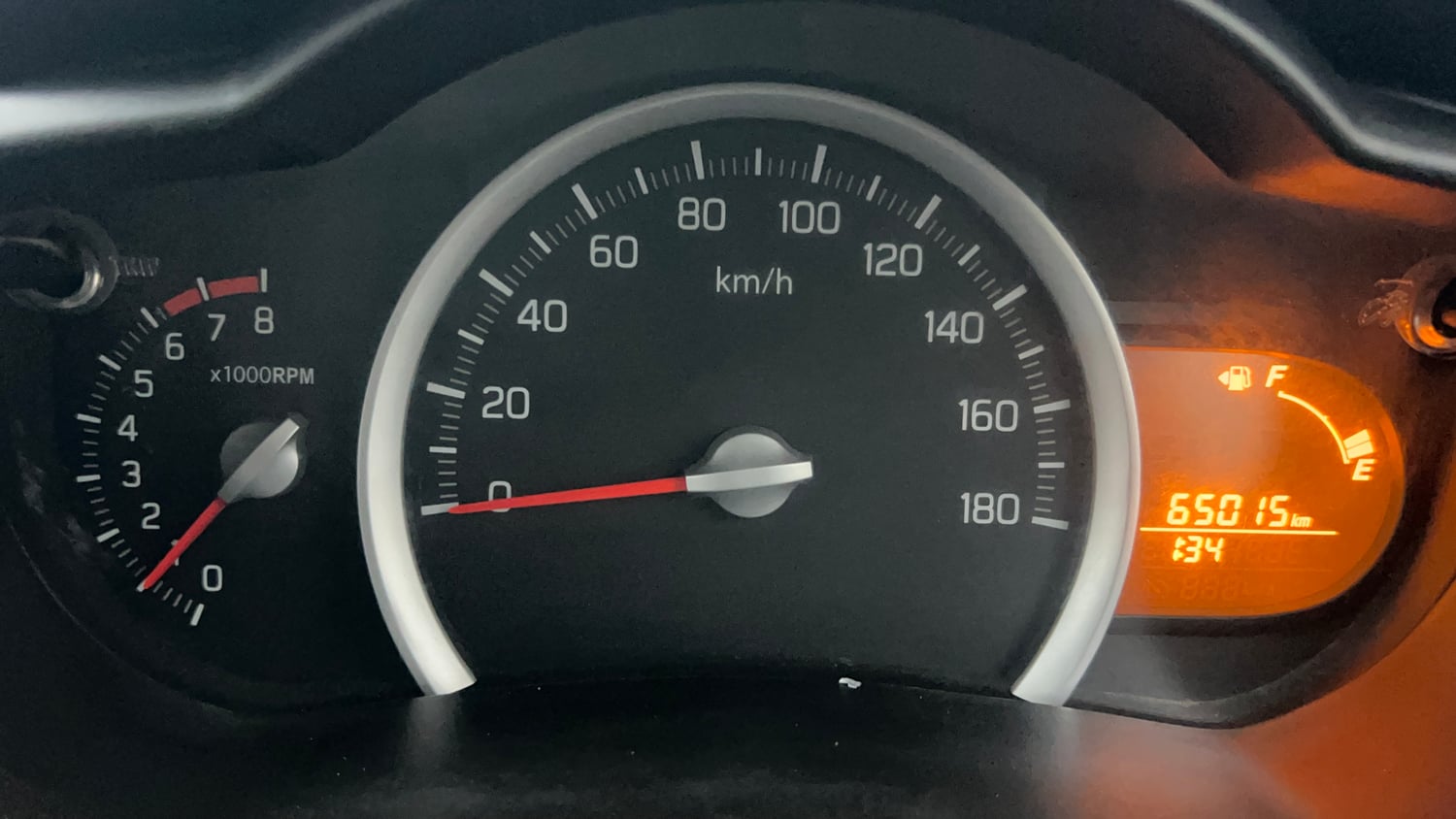 Used 2020 Maruti Suzuki Celerio ZXi Petrol Manual interior CLUSTERMETER VIEW