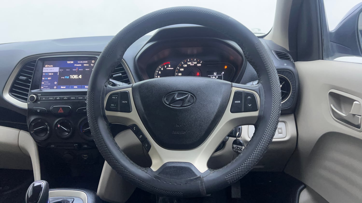 Used 2019 Hyundai Santro Sportz AMT Petrol Automatic interior STEERING VIEW