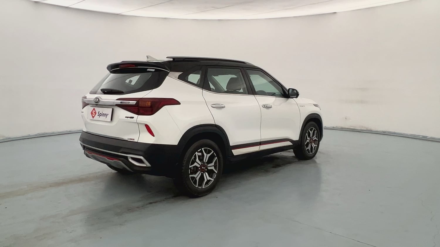 Used 2020 Kia Seltos GTX Plus DCT 1.4 Petrol Automatic exterior RIGHT REAR CORNER VIEW