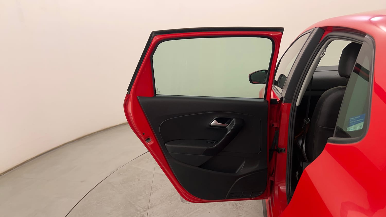Used 2022 Volkswagen Polo Highline Plus 1.0L TSI Petrol Manual interior LEFT REAR DOOR OPEN VIEW
