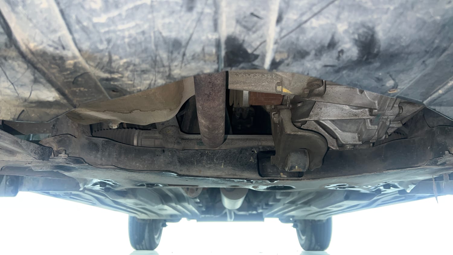 Used 2021 Toyota Urban Cruiser High Grade MT Petrol Manual extra FRONT LEFT UNDERBODY VIEW