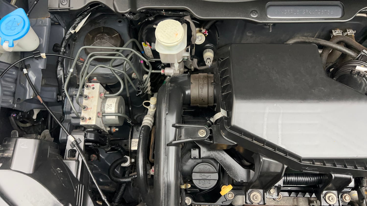Used 2023 Maruti Suzuki S-Presso VXi (O) AMT Petrol Automatic engine ENGINE RIGHT SIDE VIEW