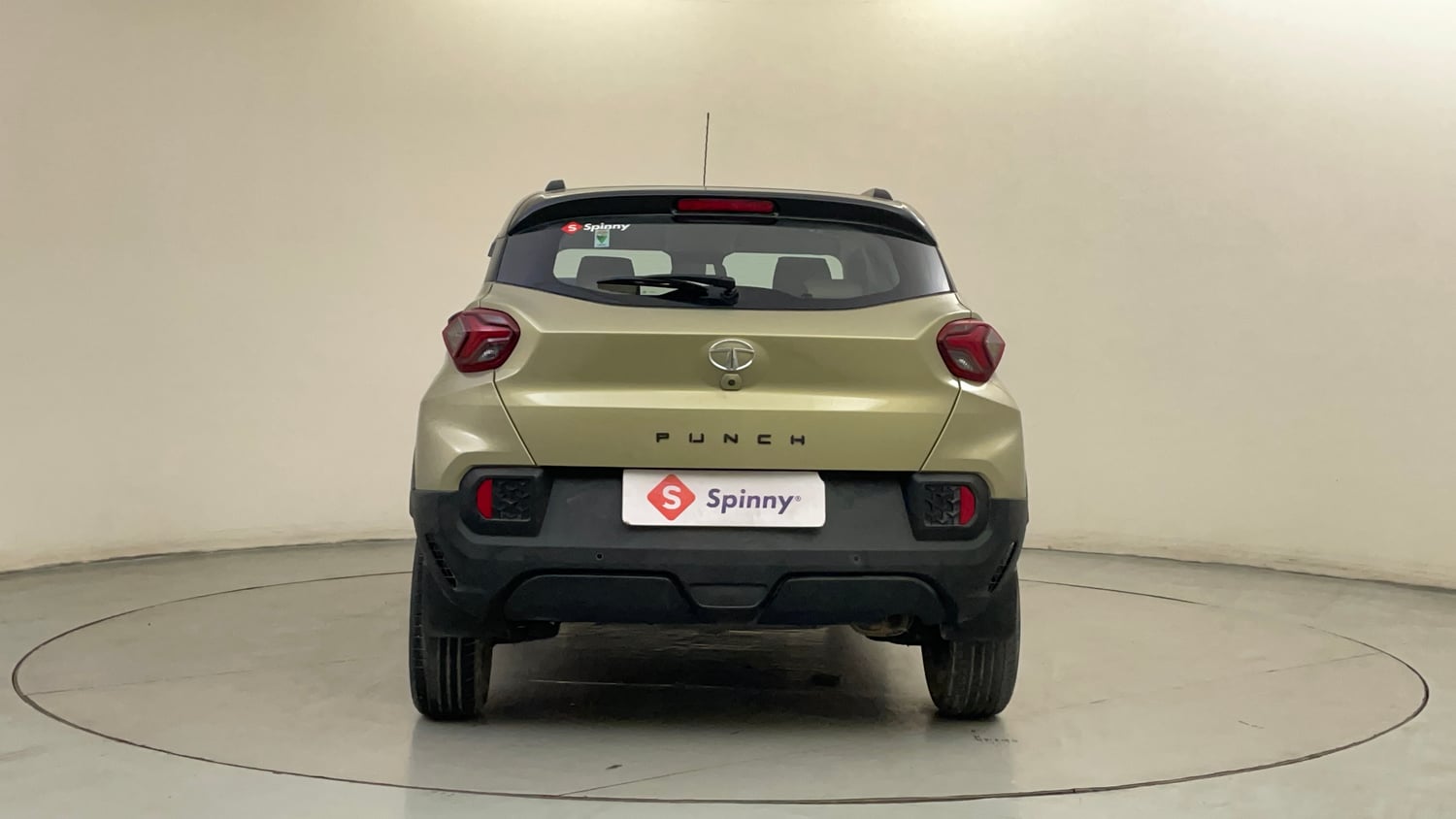 Used 2022 Tata Punch Kaziranga Creative AMT Petrol Automatic exterior BACK VIEW