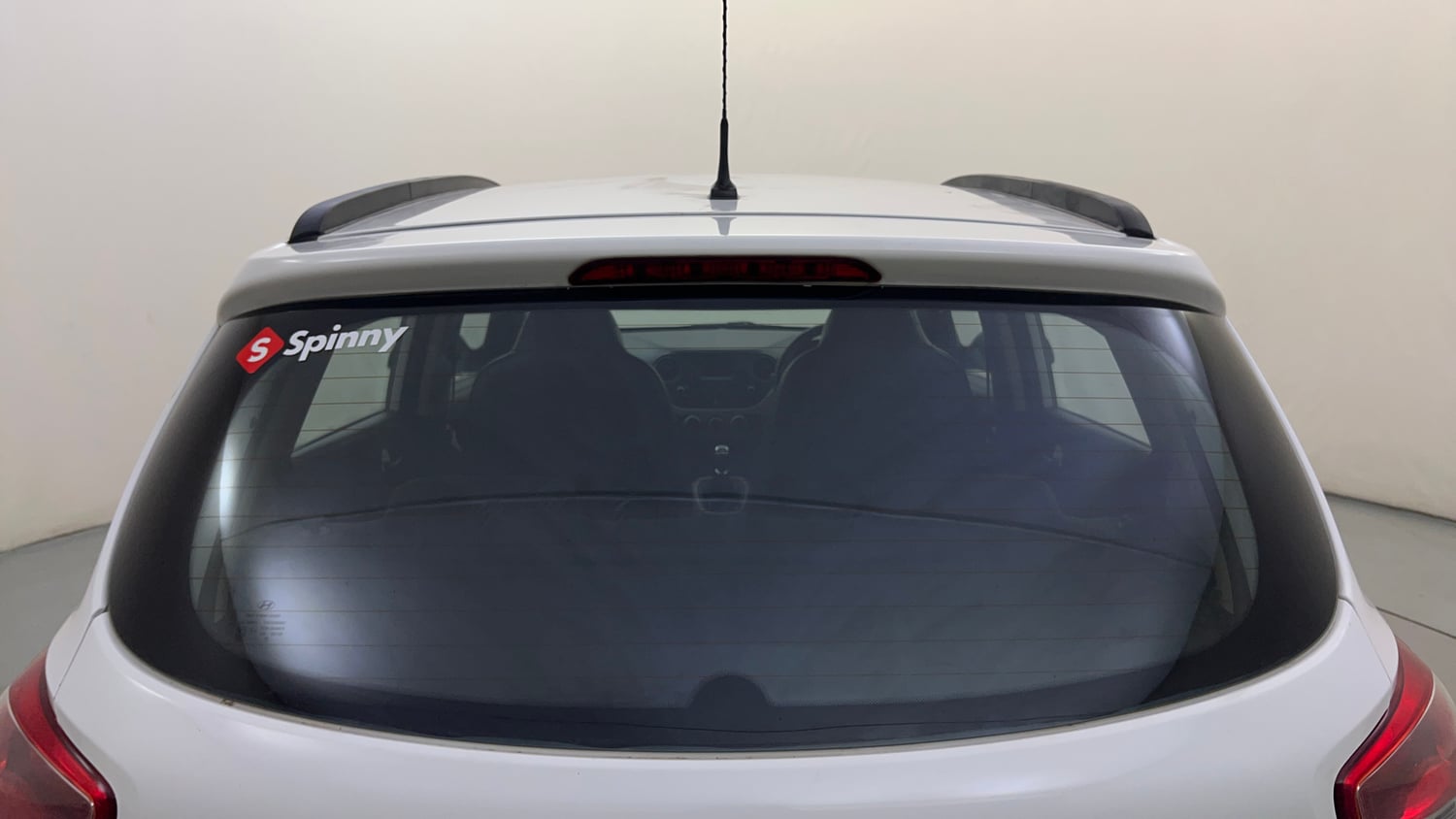Used 2016 Hyundai Grand i10 Sportz 1.2 Kappa VTVT Petrol Manual exterior BACK WINDSHIELD VIEW