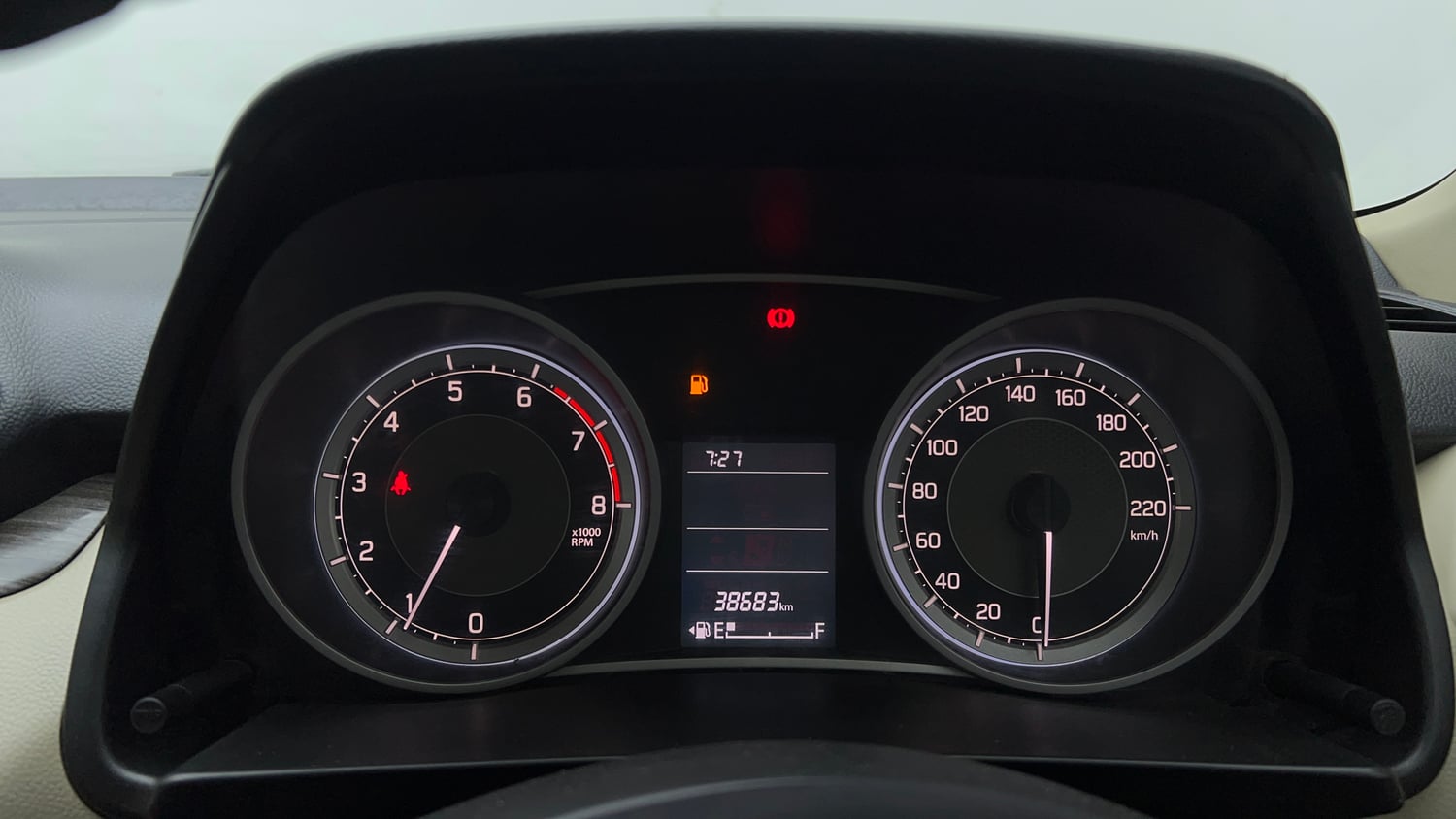 Used 2022 Maruti Suzuki Dzire VXi Petrol Manual interior CLUSTERMETER VIEW