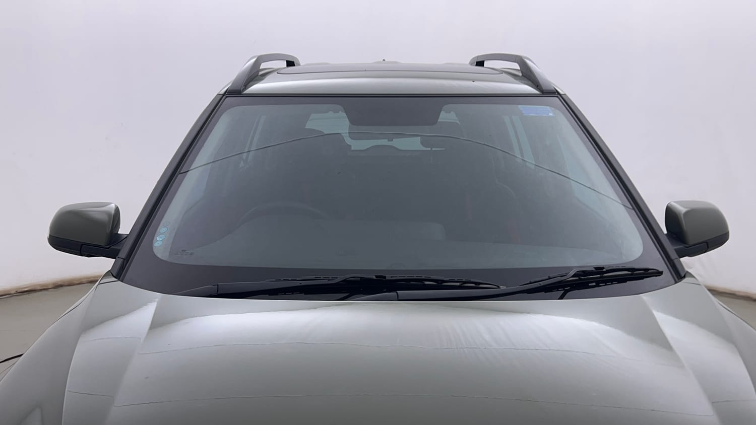 Used 2023 Hyundai Exter SX 1.2 MT Petrol Manual exterior FRONT WINDSHIELD VIEW