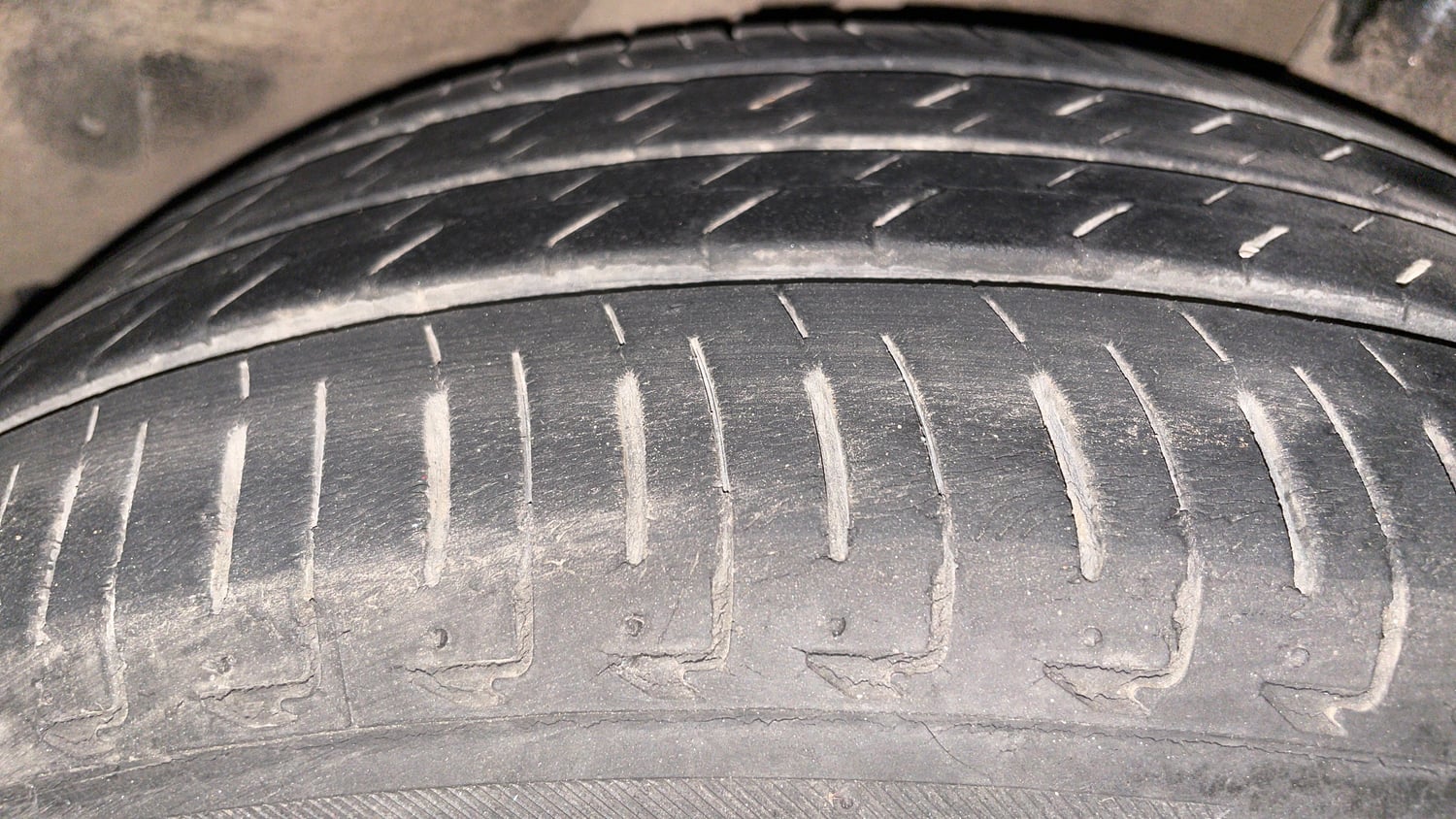 Used 2020 Honda City VX CVT Petrol Petrol Automatic tyres LEFT REAR TYRE TREAD VIEW