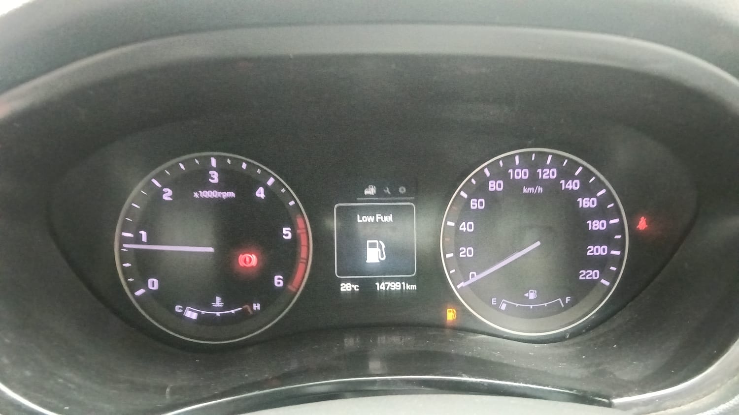 Used 2015 Hyundai i20 Active 1.4 SX Diesel Manual interior CLUSTERMETER VIEW