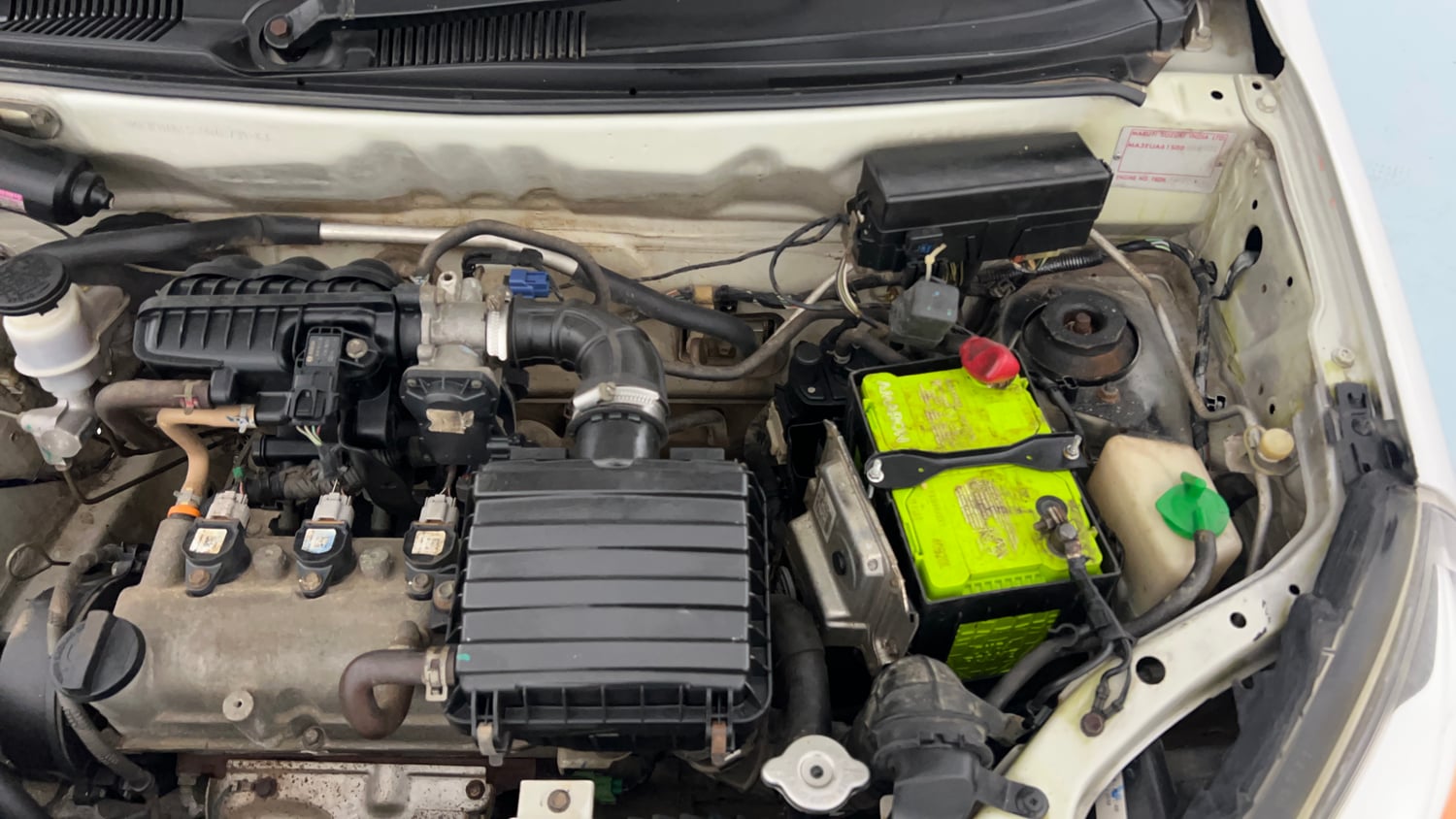 Used 2018 Maruti Suzuki Alto 800 VXi Petrol Manual engine ENGINE LEFT SIDE VIEW