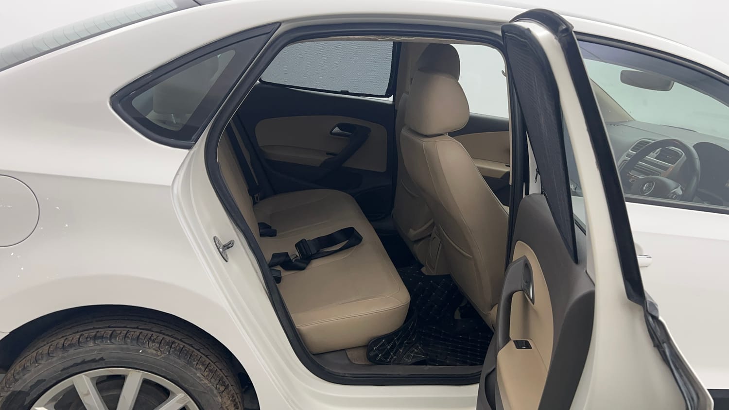 Used 2017 Volkswagen Vento Highline Plus 1.2 (P) AT 16 Alloy Petrol Automatic interior RIGHT SIDE REAR DOOR CABIN VIEW
