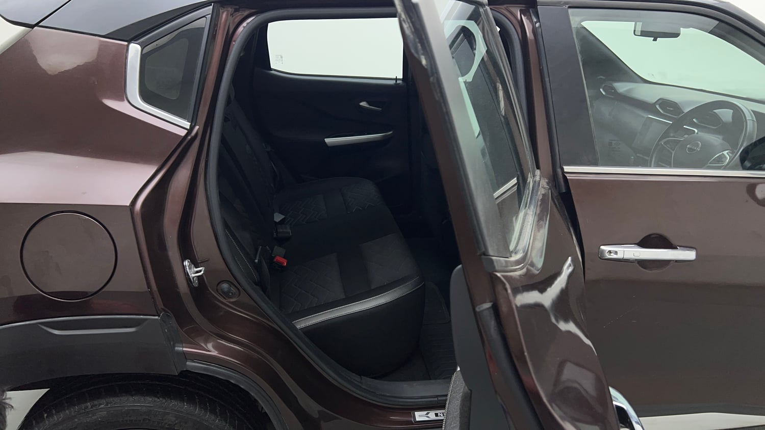 Used 2021 Nissan Magnite XV Premium Petrol Manual interior RIGHT SIDE REAR DOOR CABIN VIEW