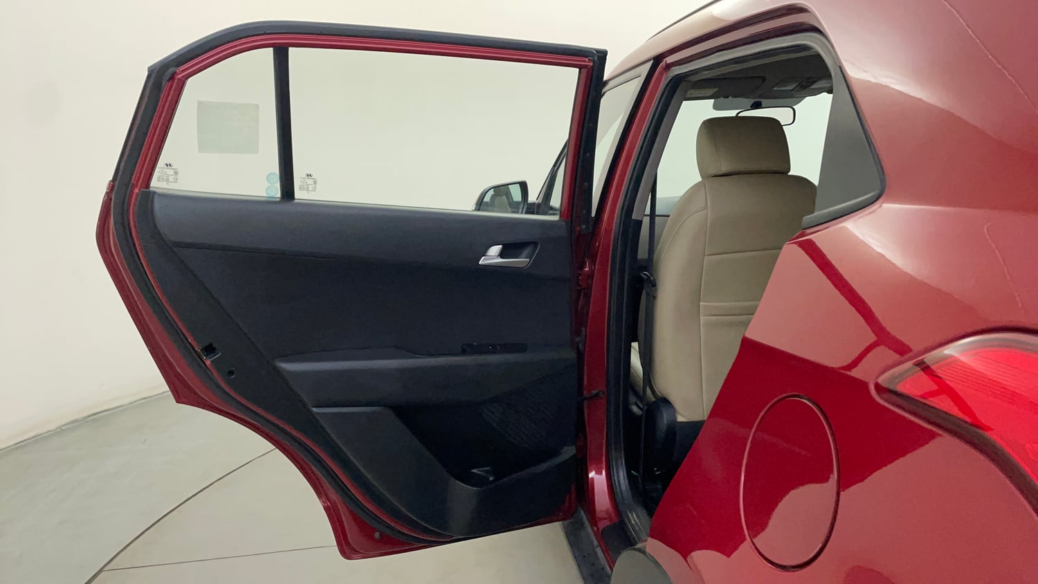 Used 2018 Hyundai Creta SX 1.6 AT Petrol Petrol Automatic interior LEFT REAR DOOR OPEN VIEW