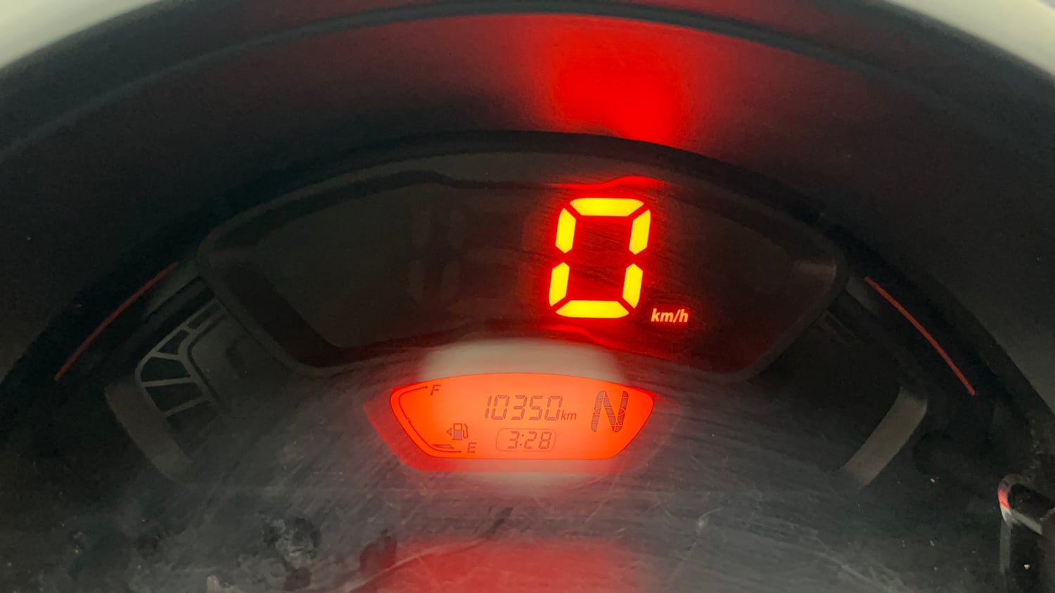 Used 2023 Maruti Suzuki S-Presso VXi (O) AMT Petrol Automatic interior CLUSTERMETER VIEW