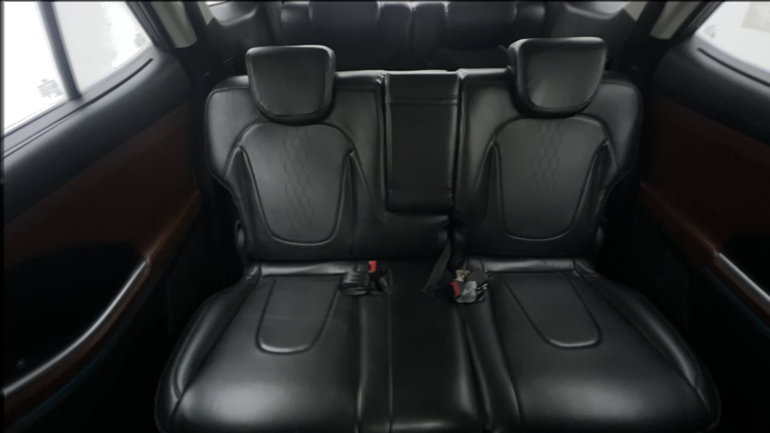 Used 2023 Hyundai Alcazar Prestige 7 STR 1.5 Diesel Diesel Manual interior REAR SEAT CONDITION VIEW
