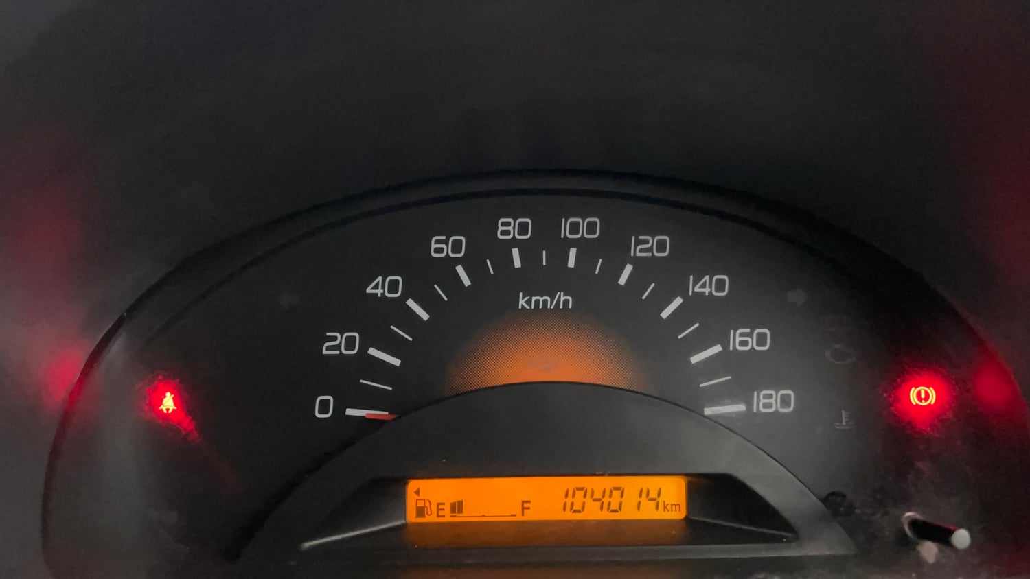 Used 2012 Maruti Suzuki Wagon R LXi Petrol Manual interior CLUSTERMETER VIEW