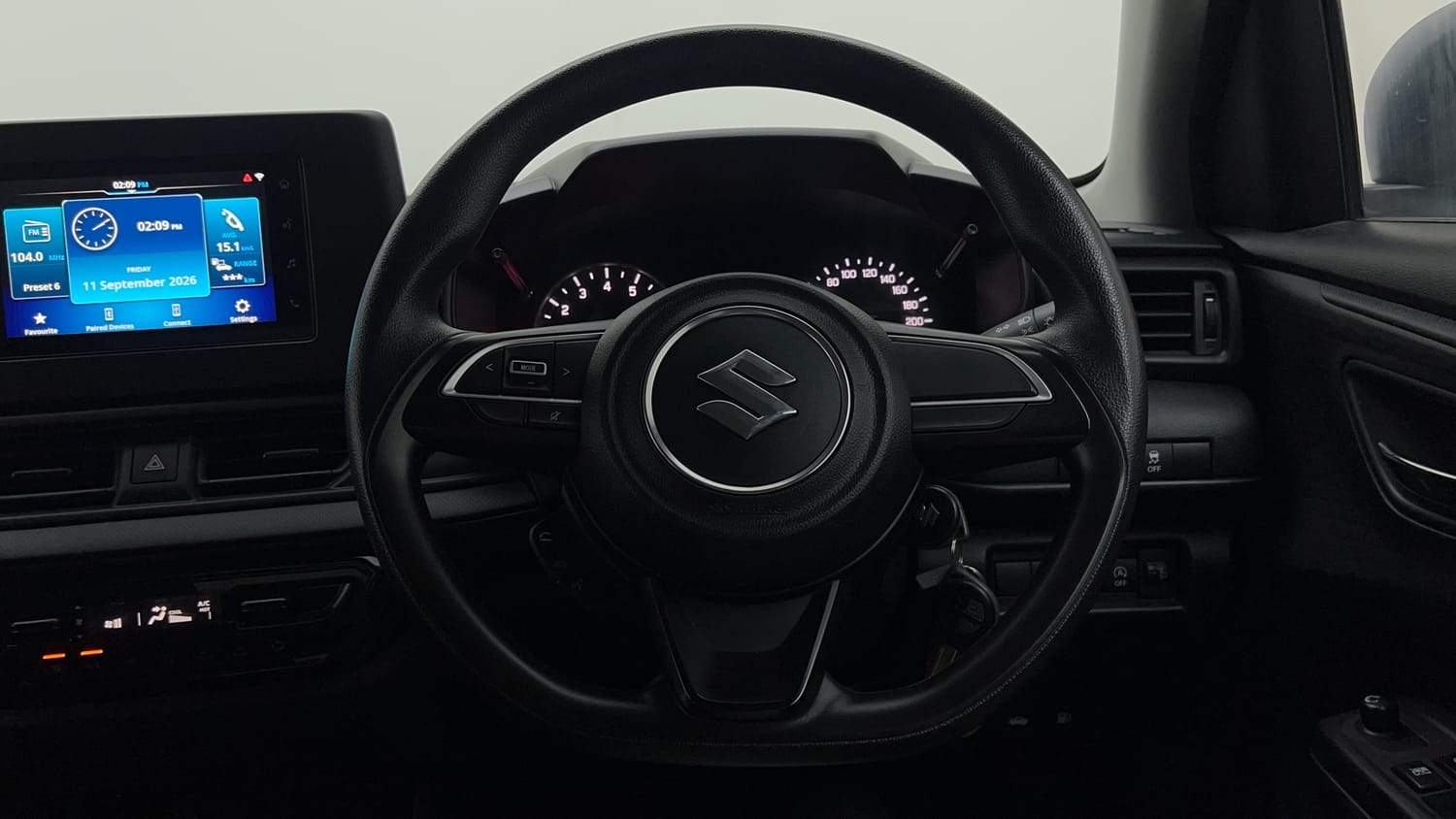Used 2025 Maruti Suzuki Swift VXi Petrol Manual interior STEERING VIEW