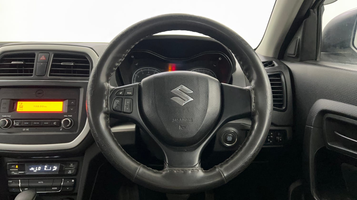 Used 2022 Maruti Suzuki Vitara Brezza VXi AT SHVS Petrol Automatic interior STEERING VIEW