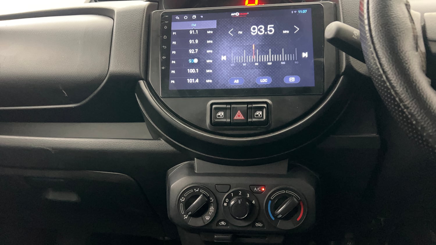 Used 2023 Maruti Suzuki S-Presso VXi (O) AMT Petrol Automatic interior MUSIC SYSTEM & AC CONTROL VIEW