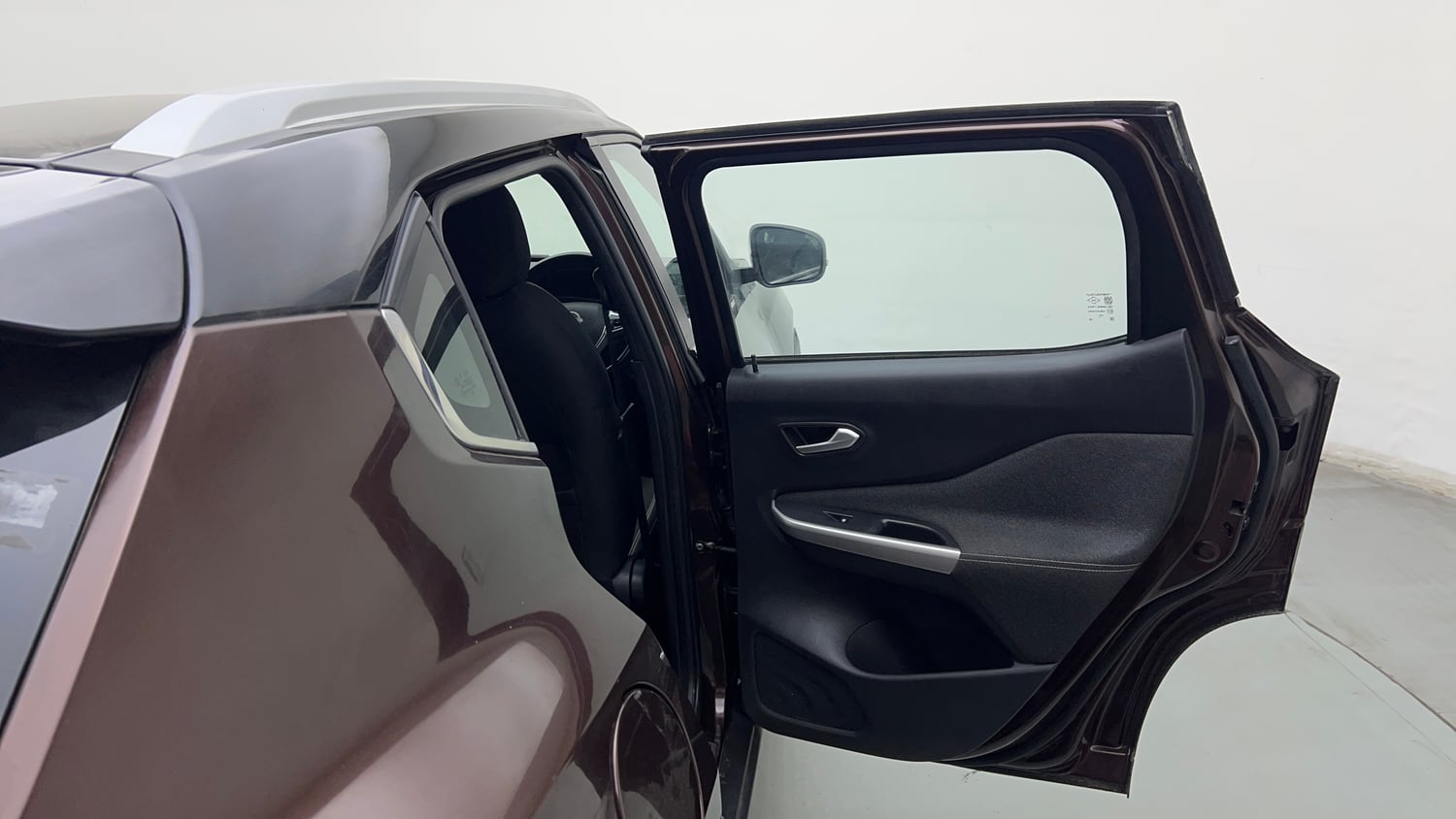 Used 2021 Nissan Magnite XV Premium Petrol Manual interior RIGHT REAR DOOR OPEN VIEW