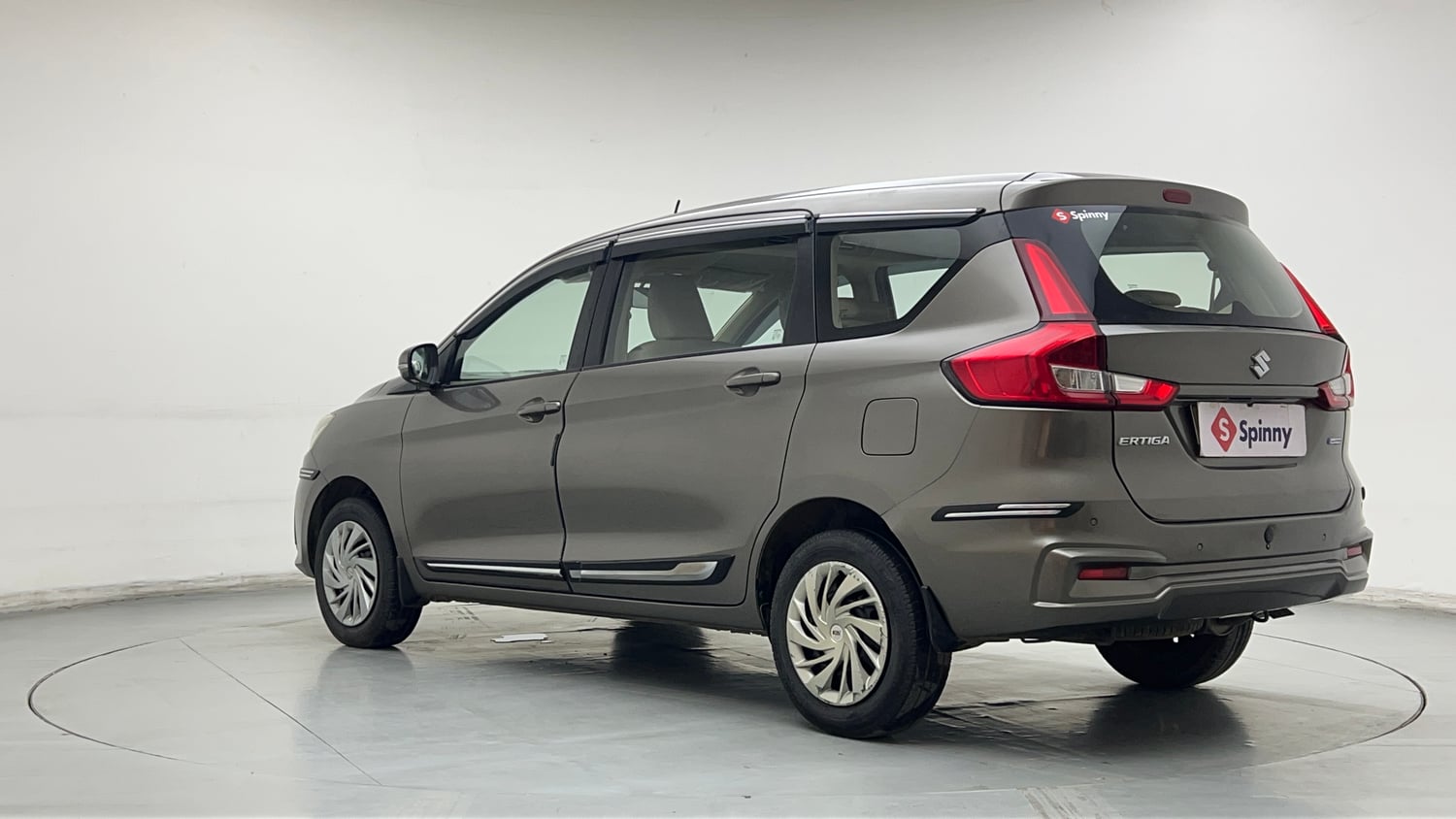 Used 2020 Maruti Suzuki New Ertiga VXi Petrol Manual exterior LEFT REAR CORNER VIEW