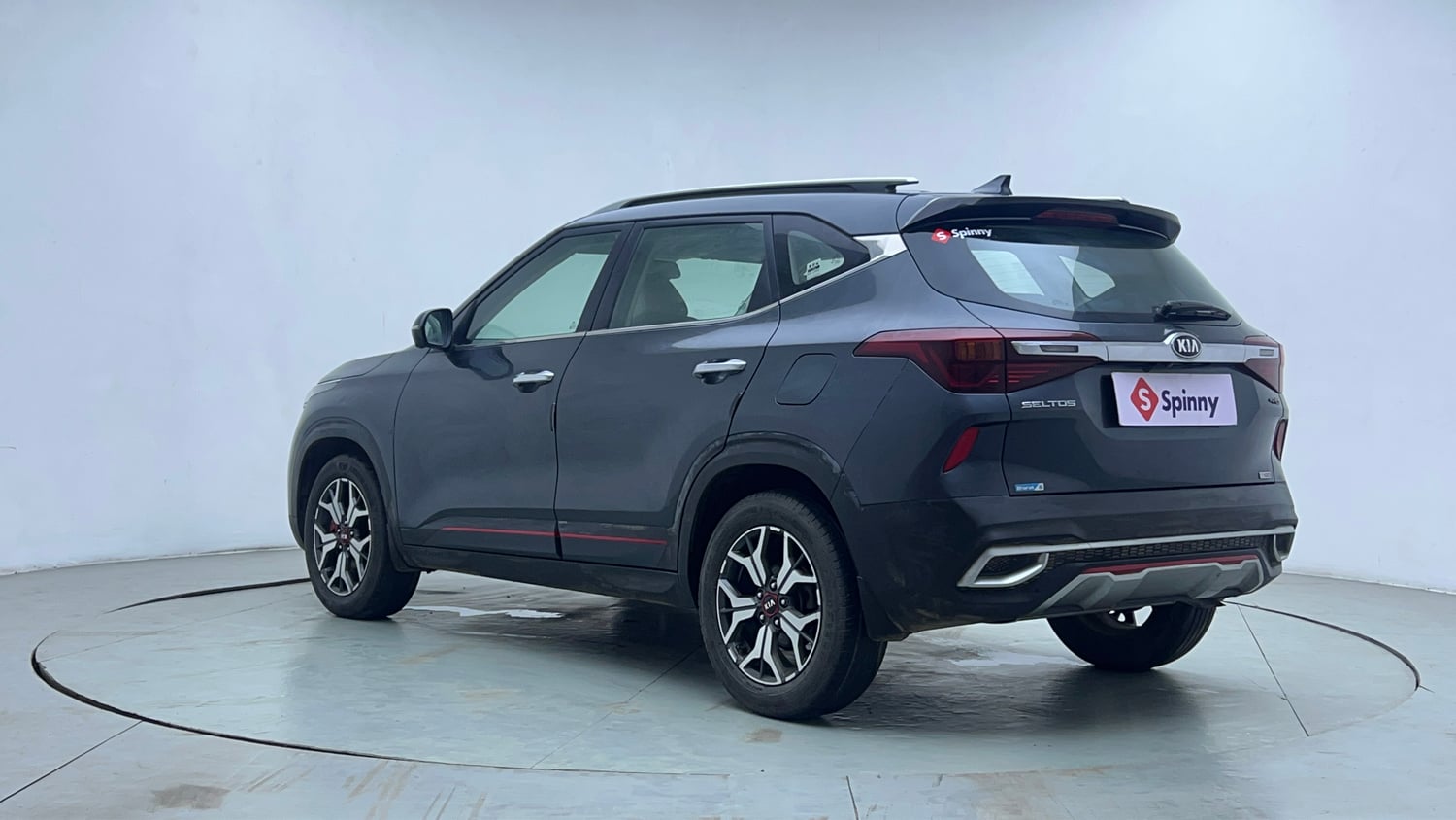 Used 2019 kia Seltos GTX Plus DCT 1.4 Petrol Automatic exterior LEFT REAR CORNER VIEW