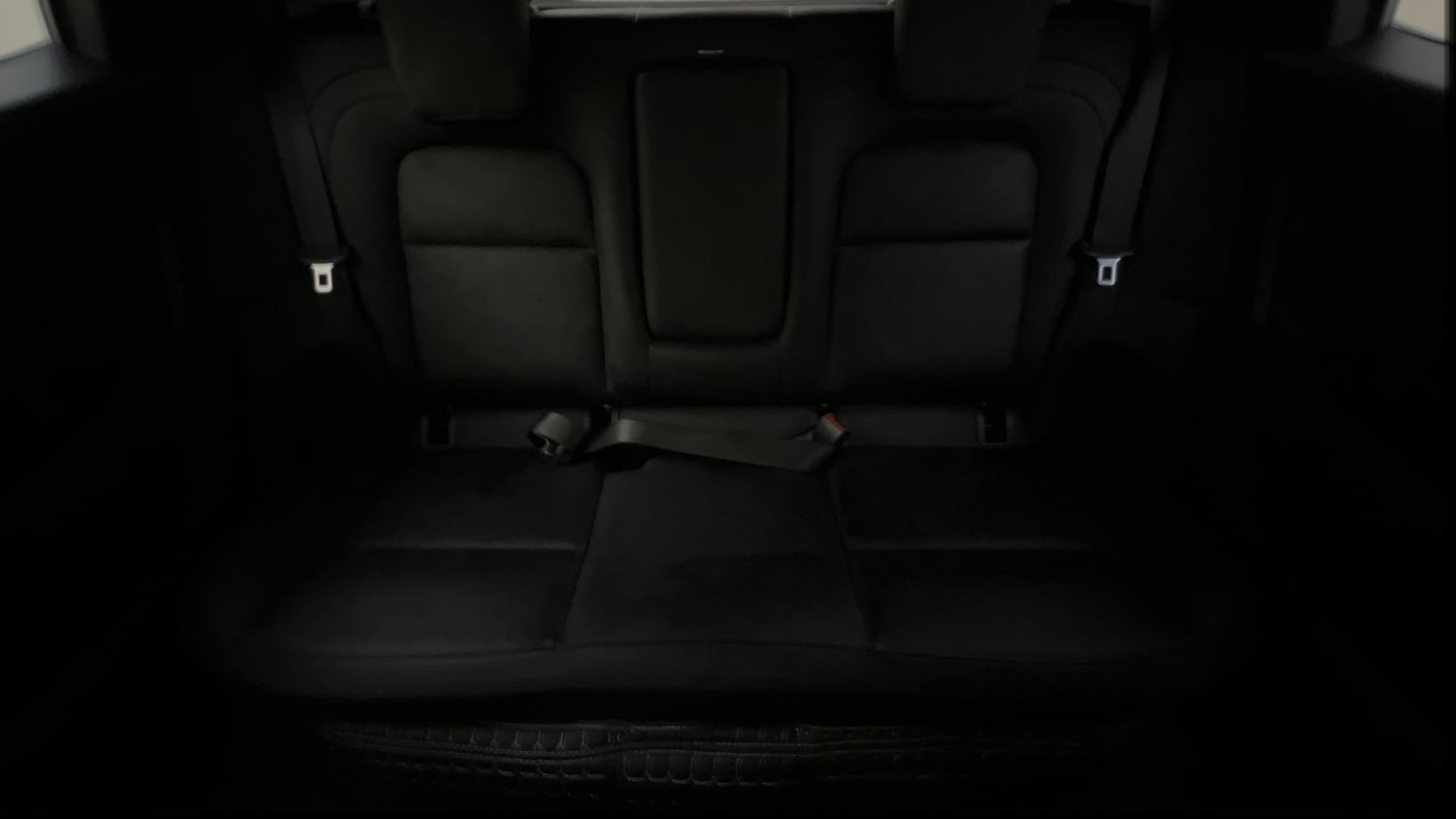 Used 2023 Tata Altroz XZA Plus Petrol Dark Edtion Petrol Automatic interior REAR SEAT CONDITION VIEW
