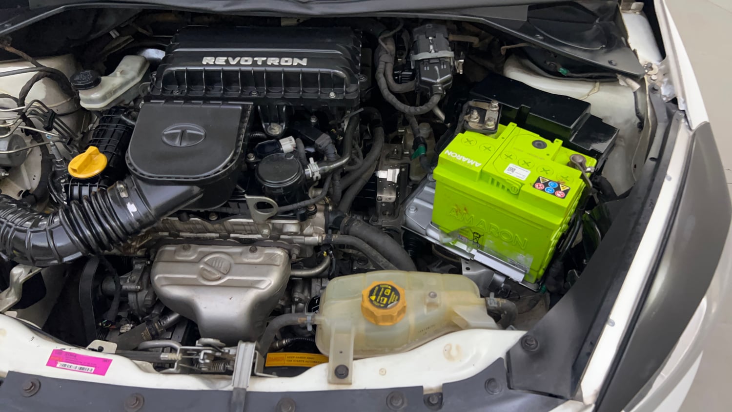 Used 2017 Tata Tiago Revotron XZA Petrol Automatic engine ENGINE LEFT SIDE VIEW