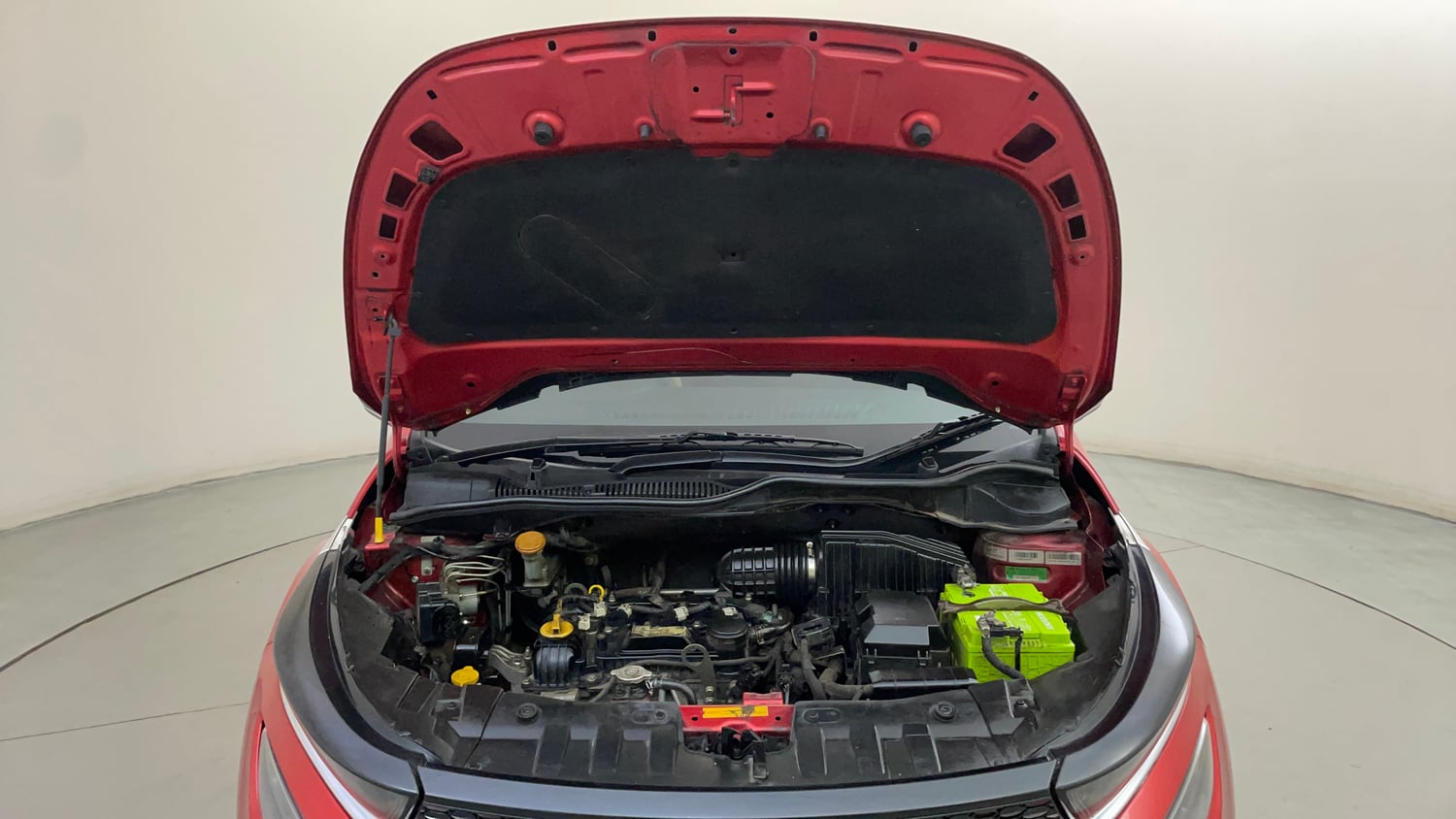 Used 2021 Tata Altroz XZ Petrol Petrol Manual engine ENGINE & BONNET OPEN FRONT VIEW