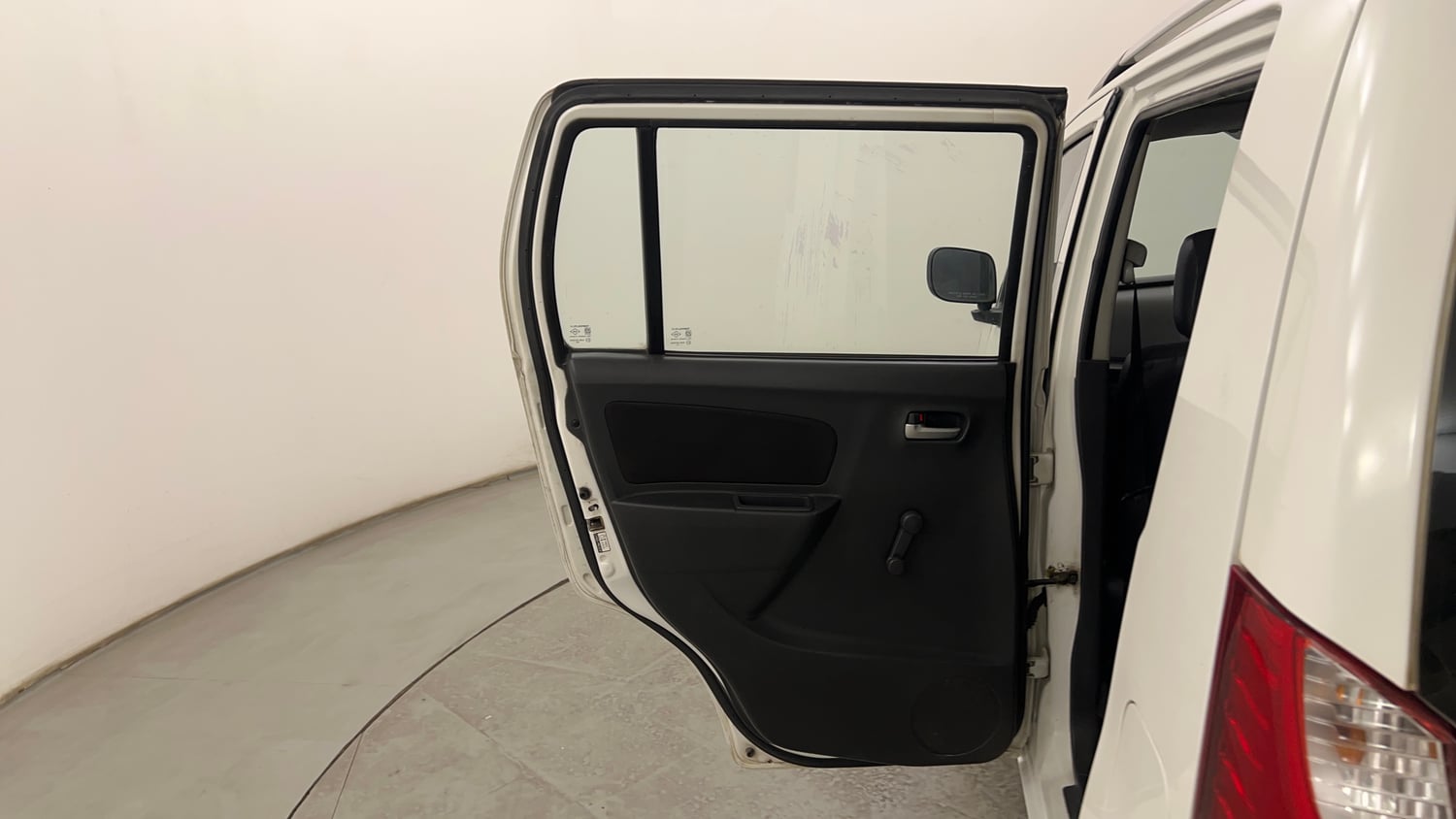 Used 2012 Maruti Suzuki Wagon R LXi Petrol Manual interior LEFT REAR DOOR OPEN VIEW