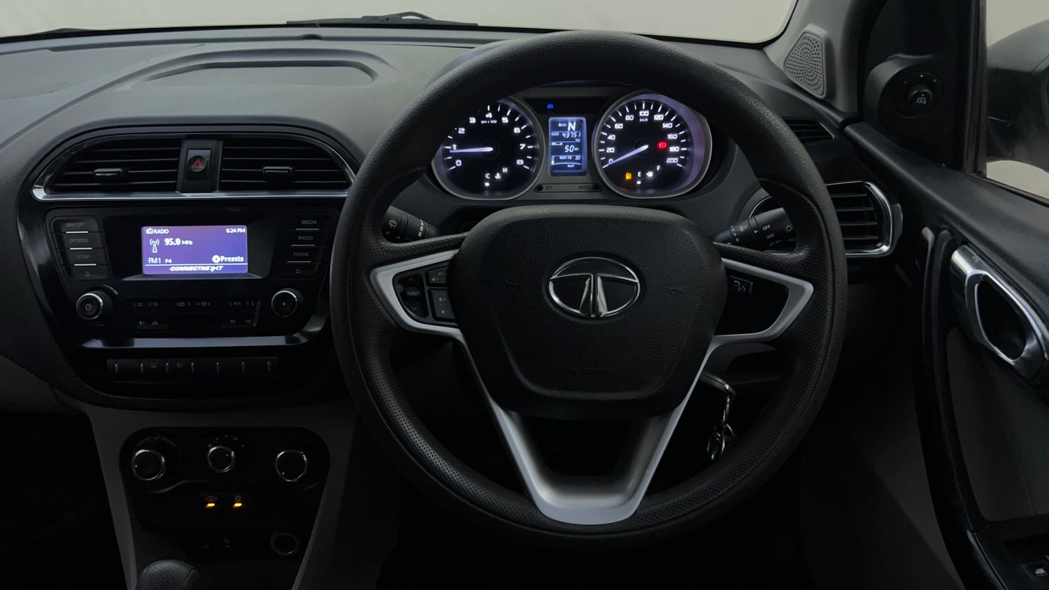 Used 2017 Tata Tiago Revotron XZA Petrol Automatic interior STEERING VIEW