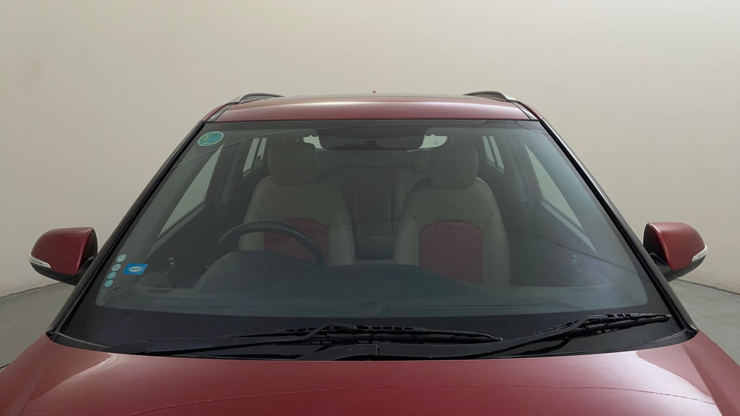 Used 2018 Hyundai Creta SX 1.6 AT Petrol Petrol Automatic exterior FRONT WINDSHIELD VIEW