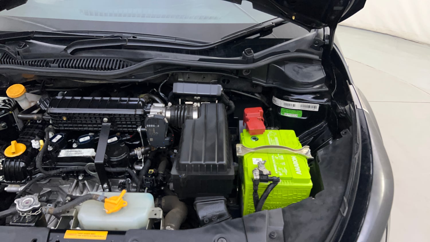 Used 2023 Tata Altroz XZA Plus Petrol Dark Edtion Petrol Automatic engine ENGINE LEFT SIDE HINGE & APRON VIEW