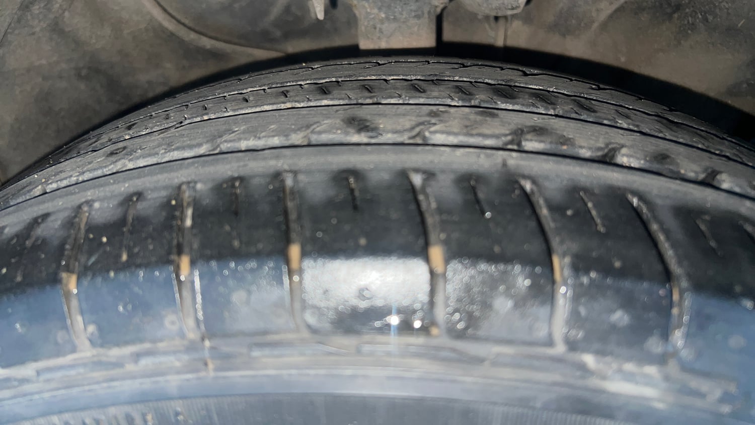 Used 2019 kia Seltos GTX Plus DCT 1.4 Petrol Automatic tyres RIGHT FRONT TYRE TREAD VIEW