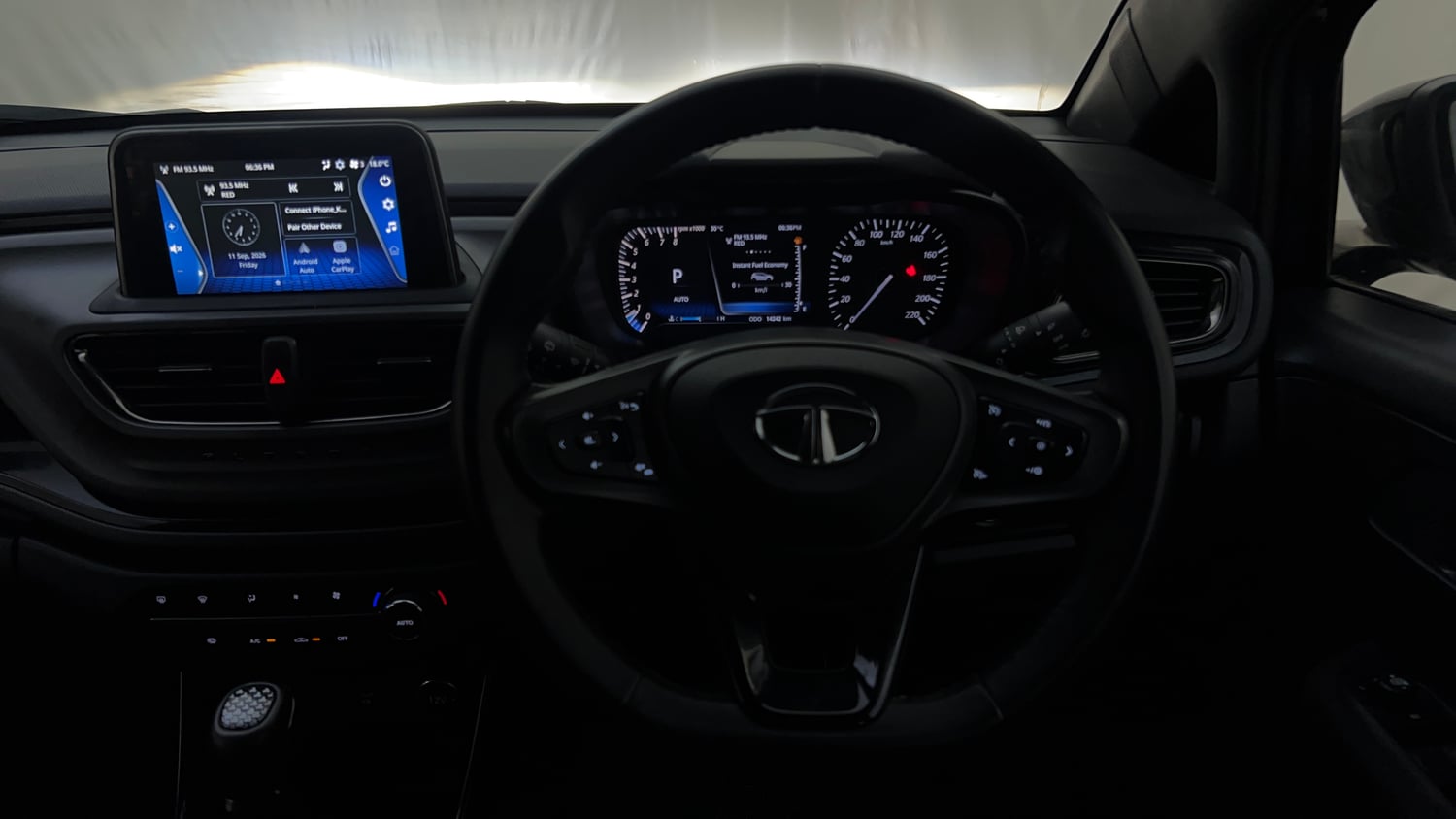 Used 2023 Tata Altroz XZA Plus Petrol Dark Edtion Petrol Automatic interior STEERING VIEW