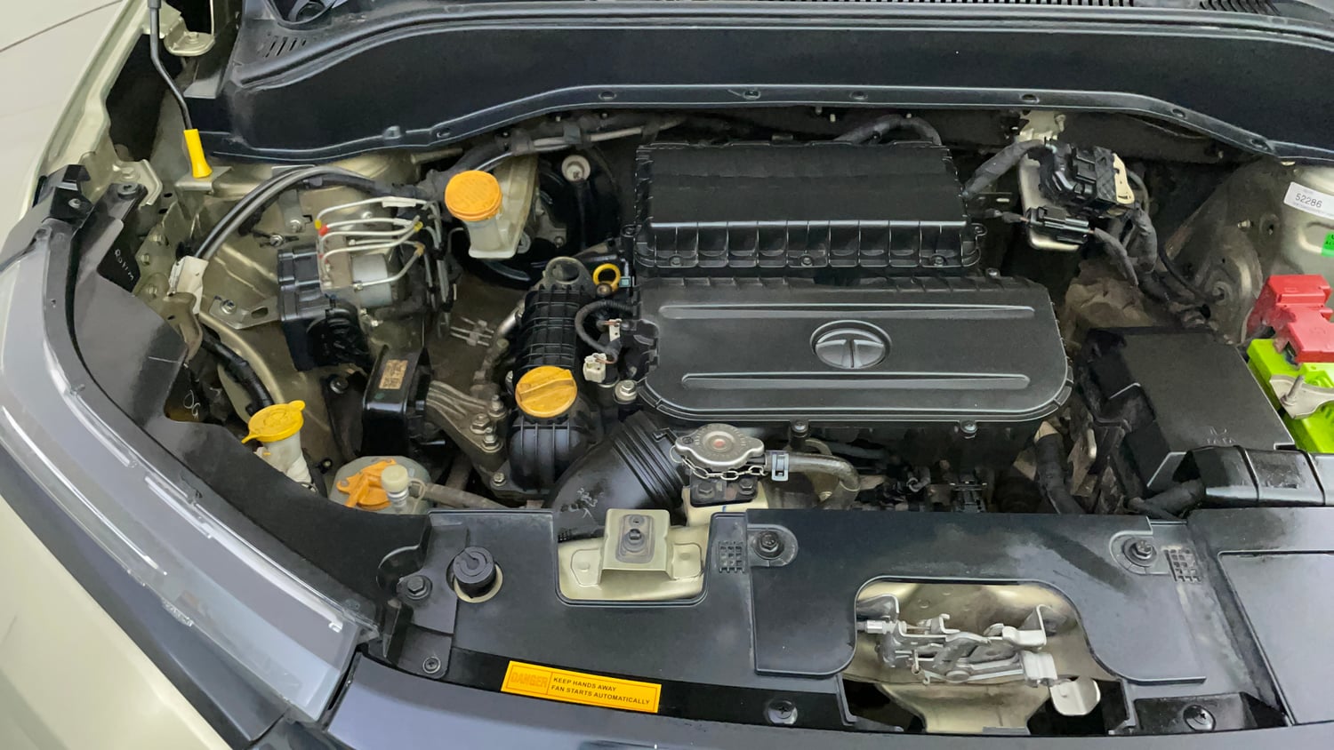 Used 2022 Tata Punch Kaziranga Creative AMT Petrol Automatic engine ENGINE RIGHT SIDE VIEW