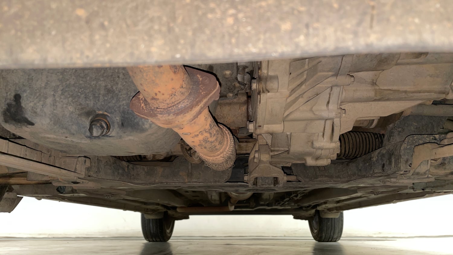 Used 2021 Tata Altroz XZ Petrol Petrol Manual extra FRONT LEFT UNDERBODY VIEW