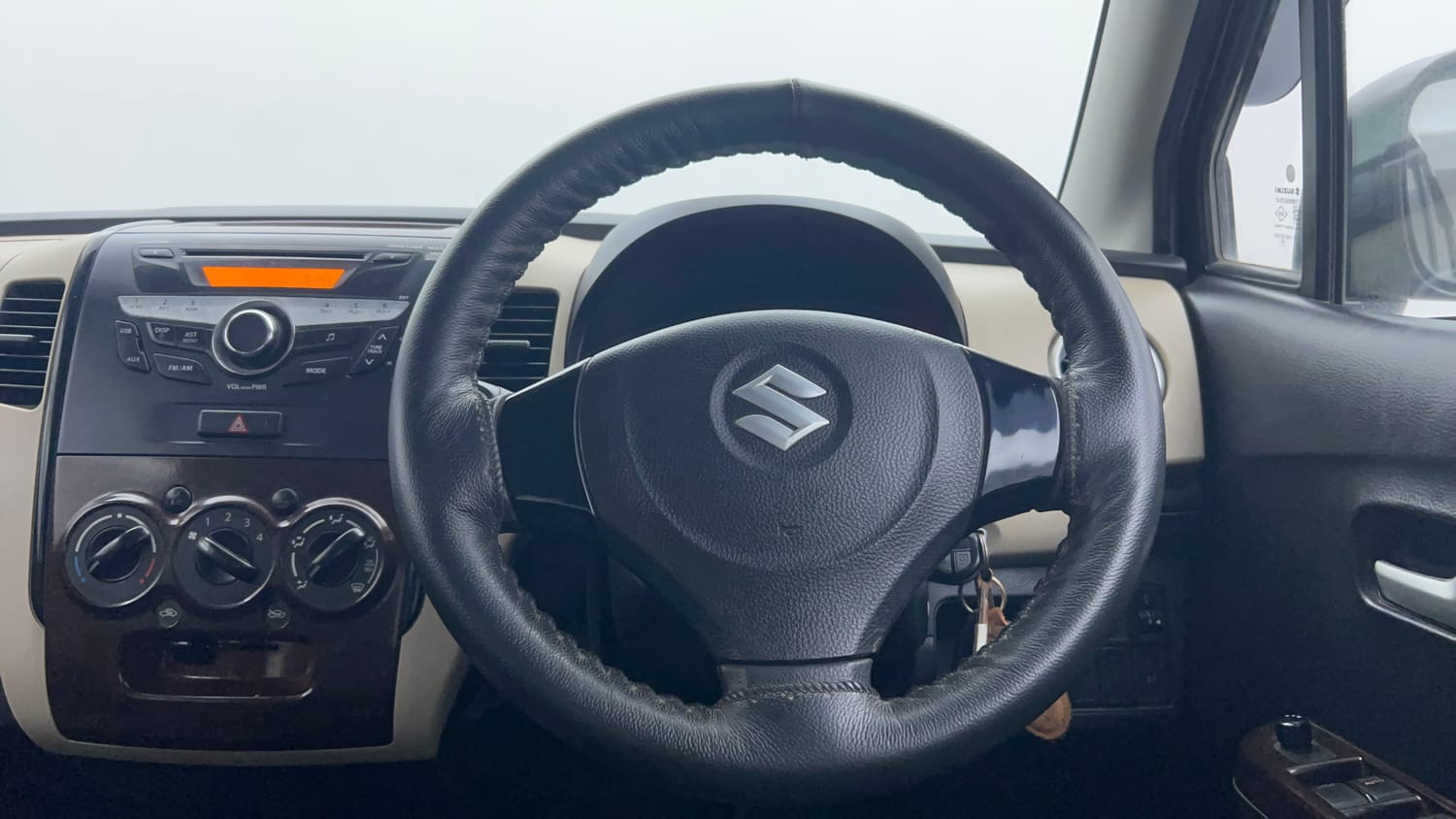 Used 2018 Maruti Suzuki Wagon R 1.0 VXI AMT Petrol Automatic interior STEERING VIEW