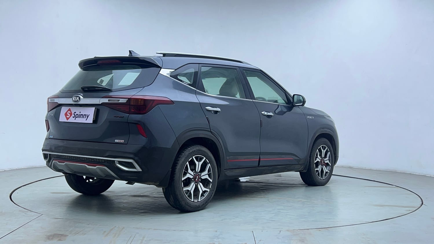 Used 2019 kia Seltos GTX Plus DCT 1.4 Petrol Automatic exterior RIGHT REAR CORNER VIEW