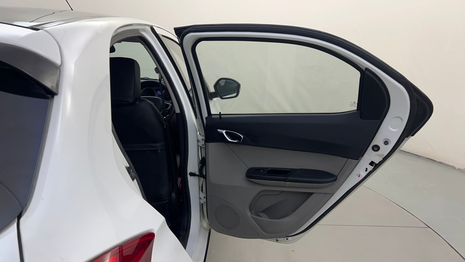 Used 2017 Tata Tiago Revotron XZA Petrol Automatic interior RIGHT REAR DOOR OPEN VIEW