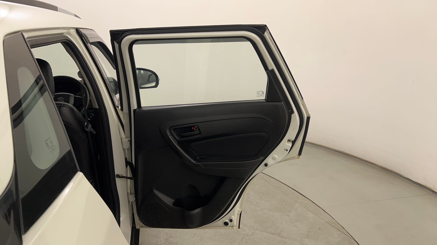 Used 2022 Maruti Suzuki Vitara Brezza VXi AT SHVS Petrol Automatic interior RIGHT REAR DOOR OPEN VIEW