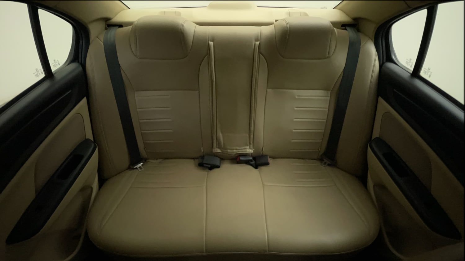 Used 2021 Honda Amaze 1.2 VX CVT Petrol Petrol Automatic interior REAR SEAT CONDITION VIEW