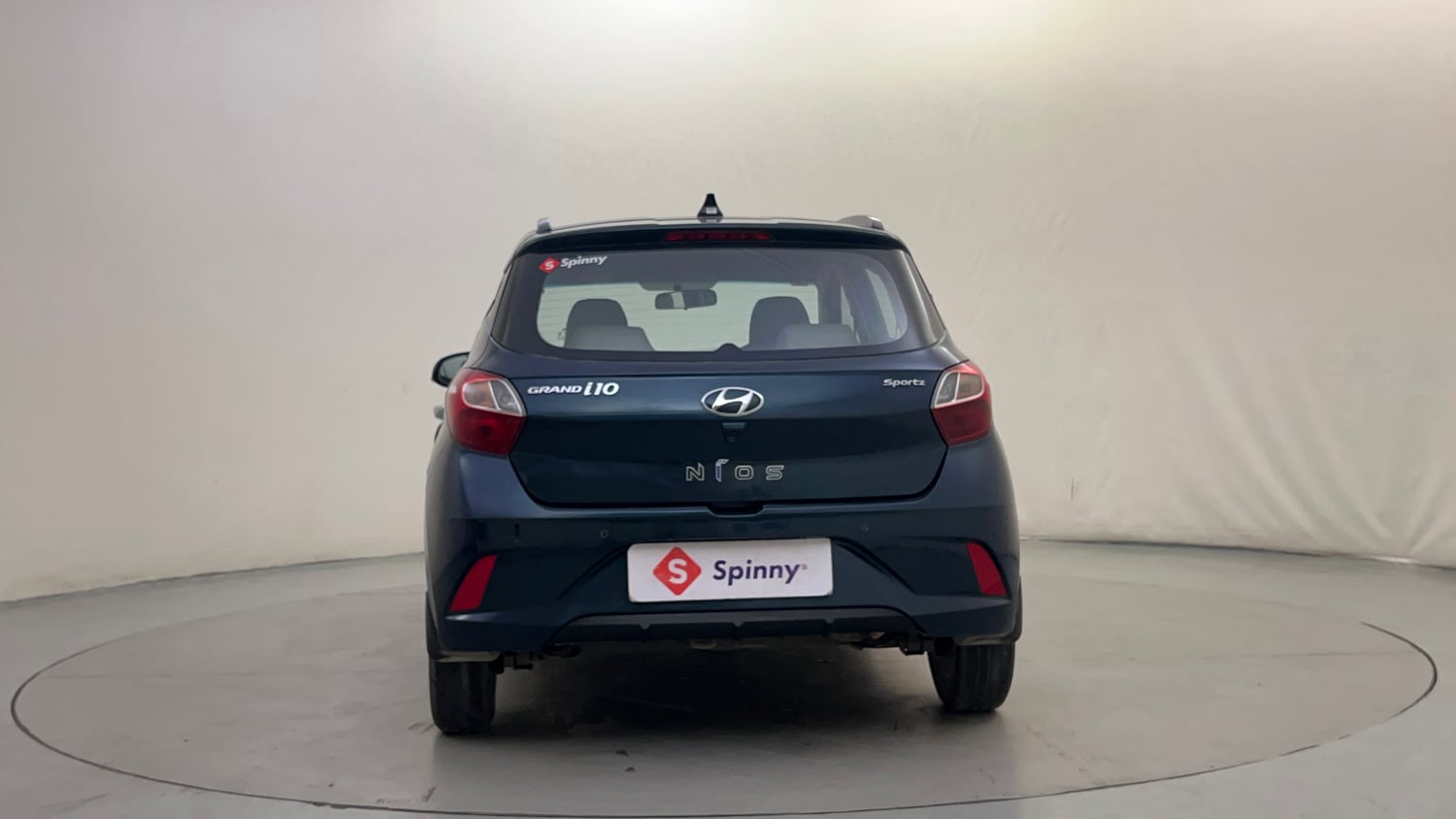 Used 2021 Hyundai Grand i10 Nios Sportz 1.2 Kappa VTVT Petrol Manual exterior BACK VIEW